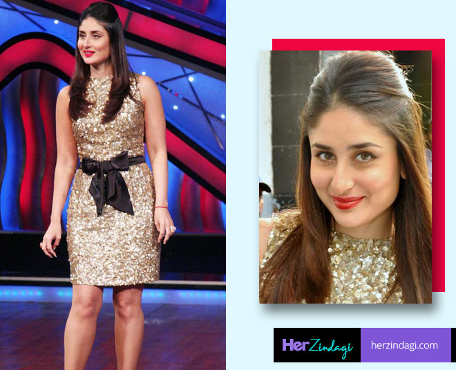 kareena kapoor hairstyle front pin