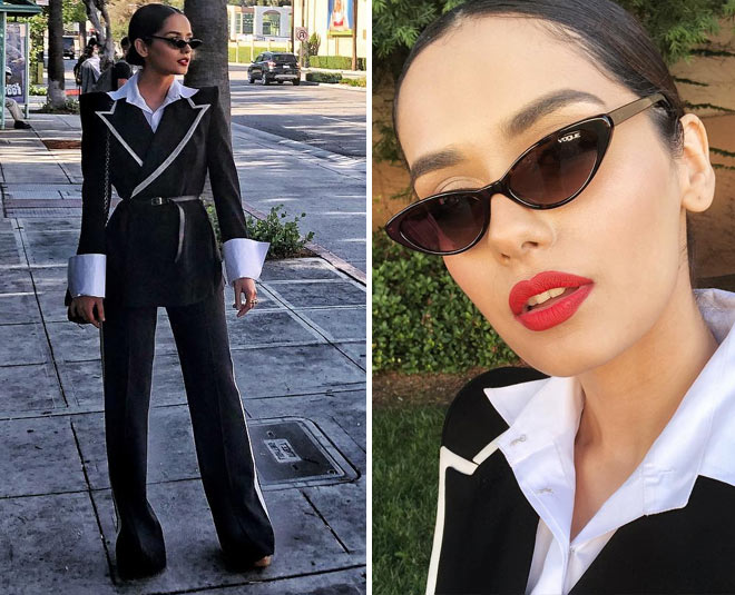 manushi chhillar  travel looks California 