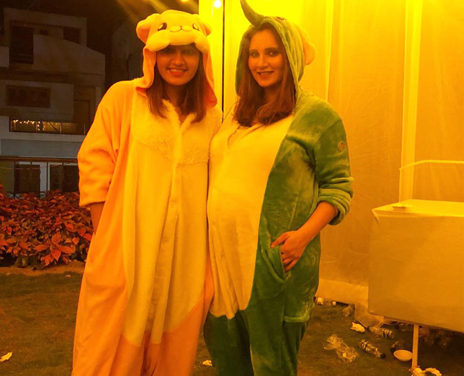 sania mirza baby  shower 