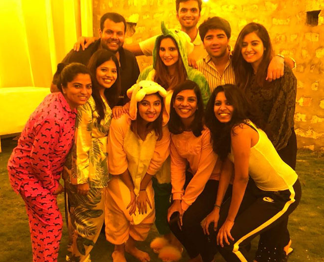 sania mirza baby  shower 