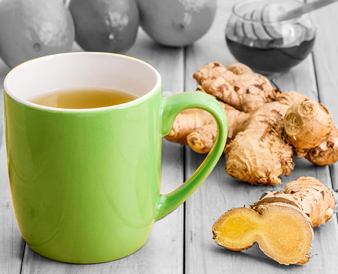 how to mix ginger at tea