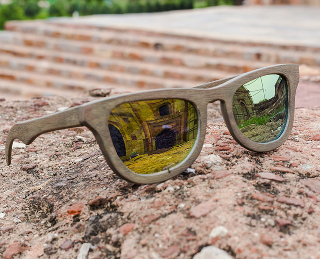 wayfarer wooden sunglasses