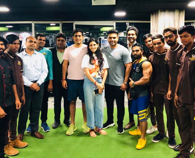 , wedding celebration akash ambani gym