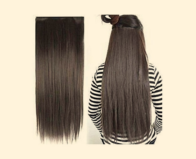 FOK  Clip Based Synthetic Hair Extension