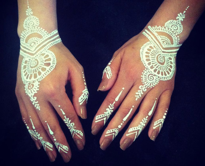 Homemade White Mehendi