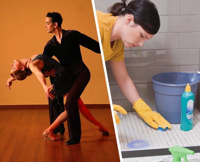 Scrubbing The Bath Ballroom Dancing