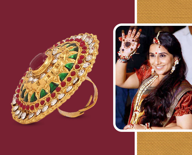 Traditional Gold Plated Cocktail Ring