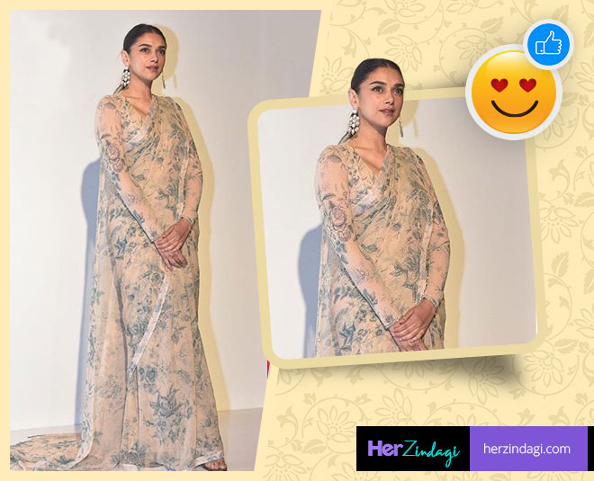 अदिति राव हैदरी aditi best look of the week card ()