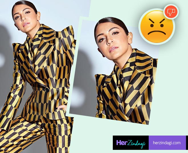 अनुष्का शर्मा anushka worst look yellow inside ()