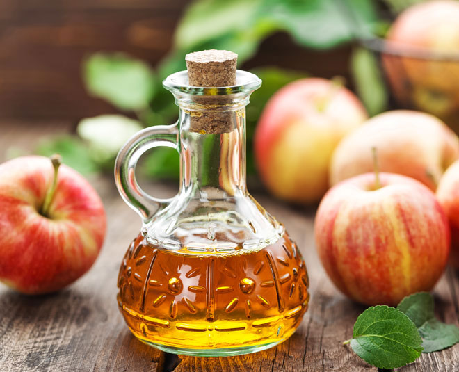 apple cider vinegar bottle beauty