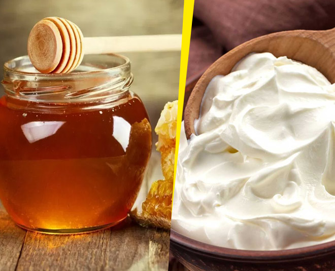 beauty dahi pack with honey inside 