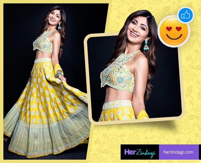 शिल्पा शेट्टी best looks of the week april shilpa shetty lehenga