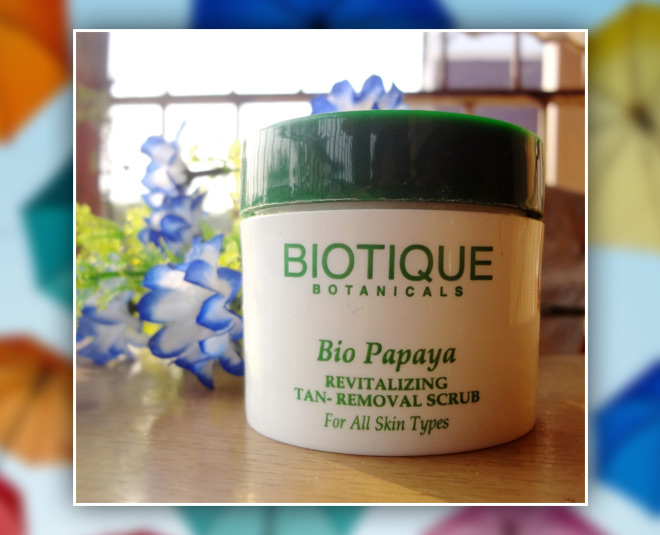 biotique papaya face scrub