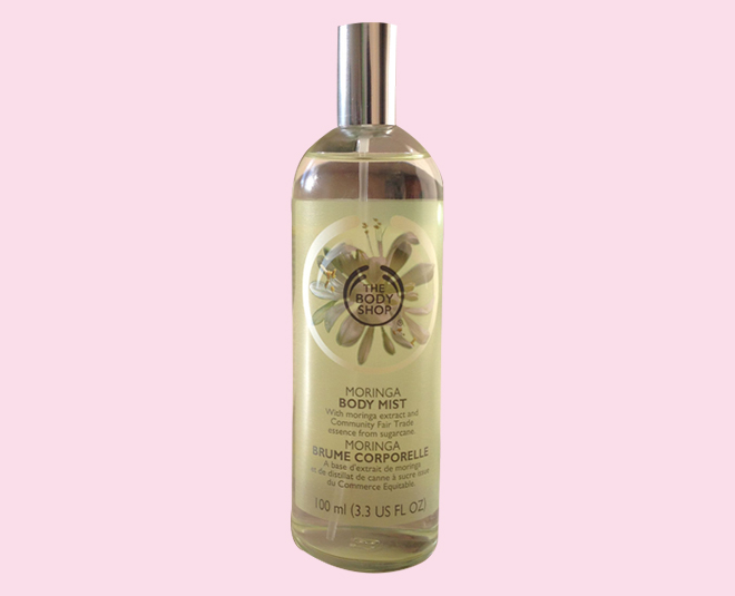 body shop moringa mist