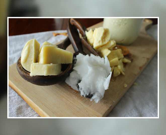 coconut lip balm inside 