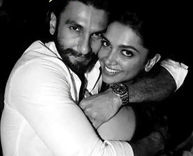 deepika ranveer cuddling