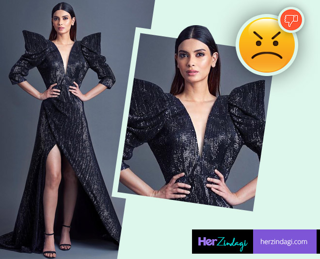 डायना पेंटी dianapenty worst look blue inside ()