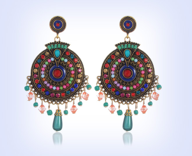 fashion accessory multicolour earrings inside 