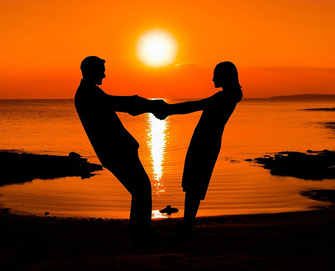 first date with partner inside 