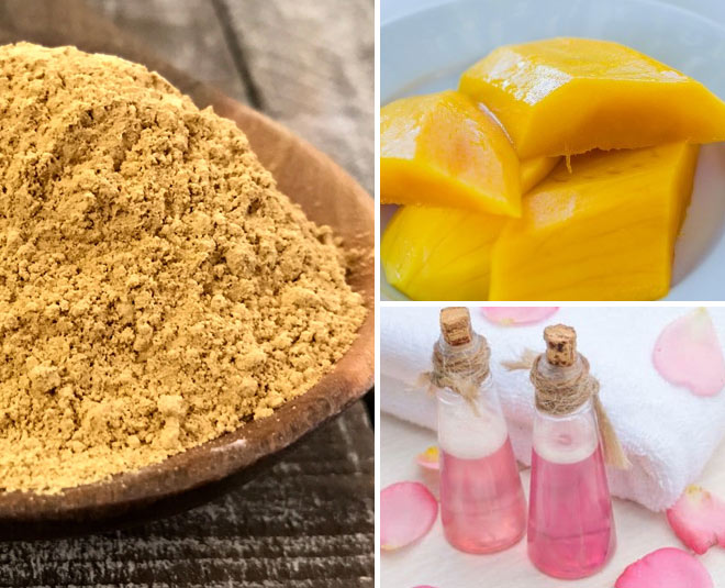 homemade mango face mask pimple