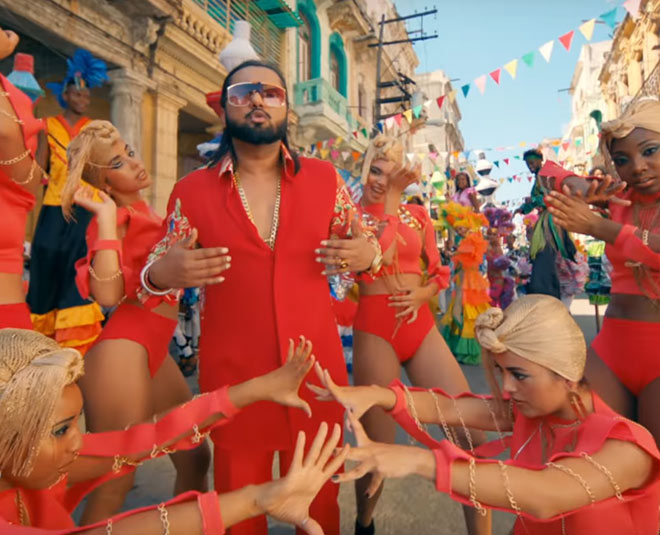 honey singh in still from makhna song