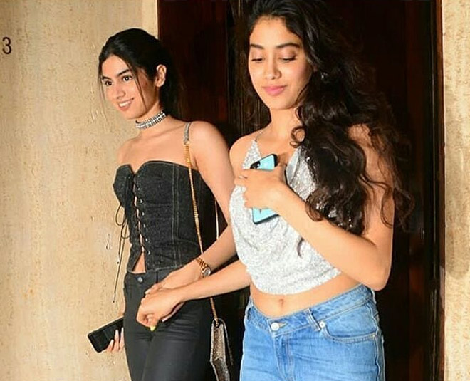 khushi kapoor jahnvi kapoor sridevi daughters