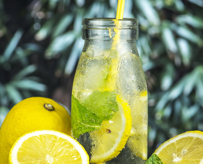 lemon water glowing skin card ()