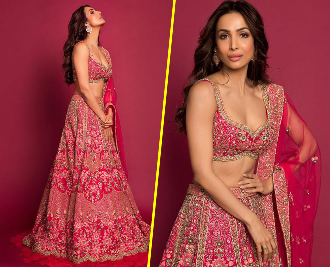 malaika arora bridal look