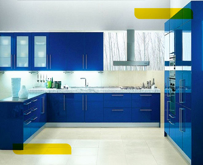 modular kitchen inside 