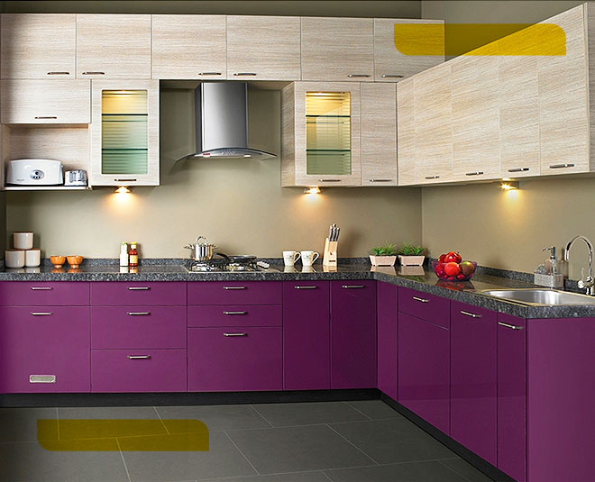 modular kitchen inside 