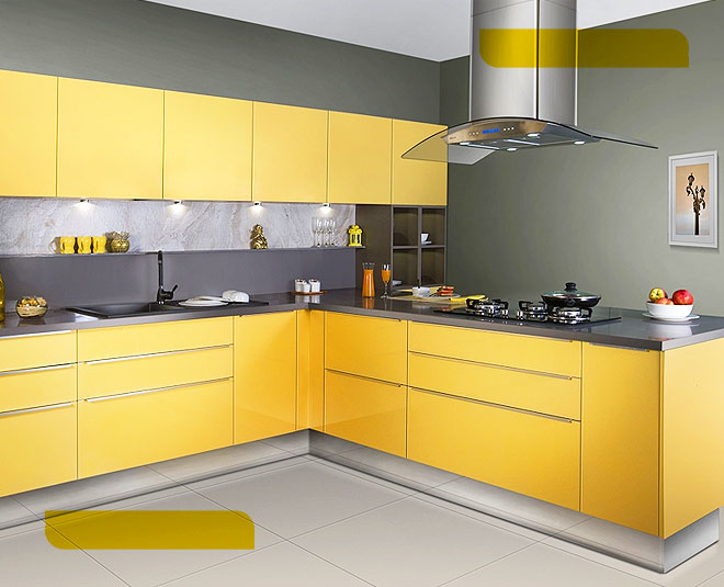 modular kitchen inside 
