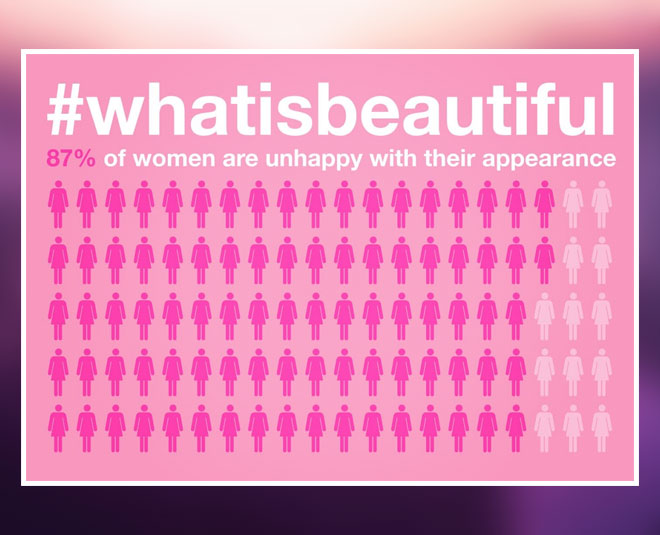 women unhappy with looks