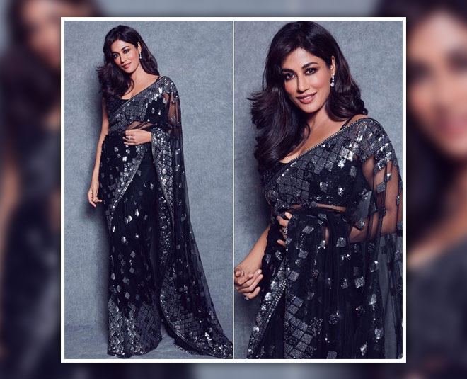  amazing ways to style black saree like bollywood actresses