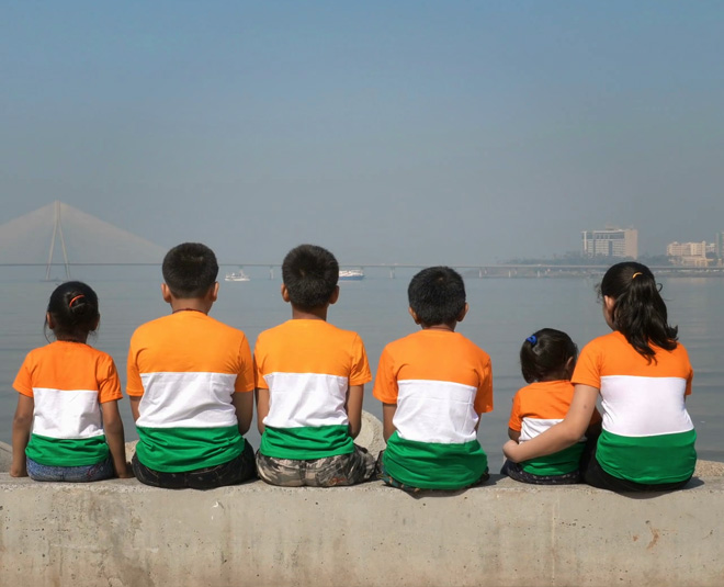 Indian Army and kids