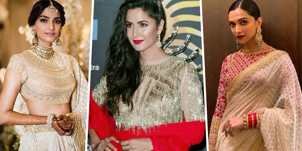 Abu Jani Sandeep Khosla Viral Blouse Designs Worn By Famous Celebrities