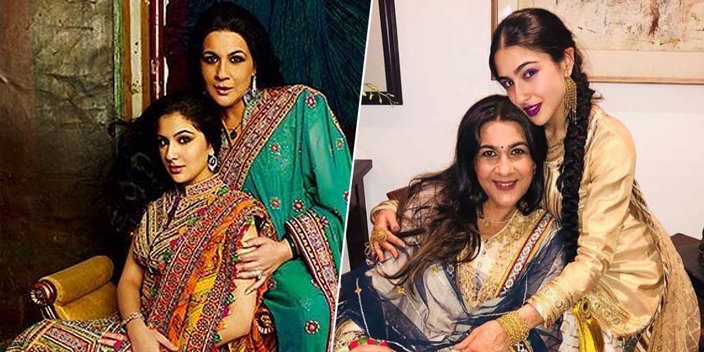 Amrita Singh Sara Ali Khan