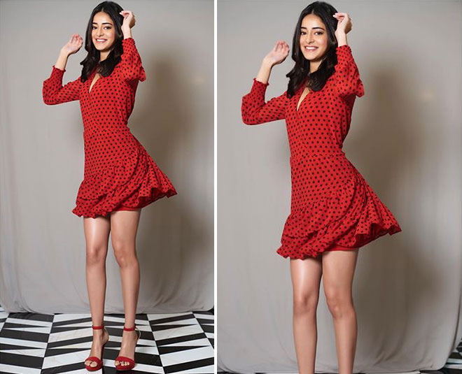 Ananya Pandey's Red Polka Dress Costs More Than Your Bangkok Ticket; Can  You Guess The Price?