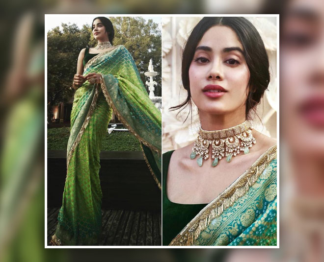 6 Janhvi Kapoor Sarees That Are Perfect For Festive Season