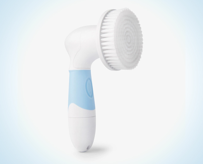 beauty product brushing inside 