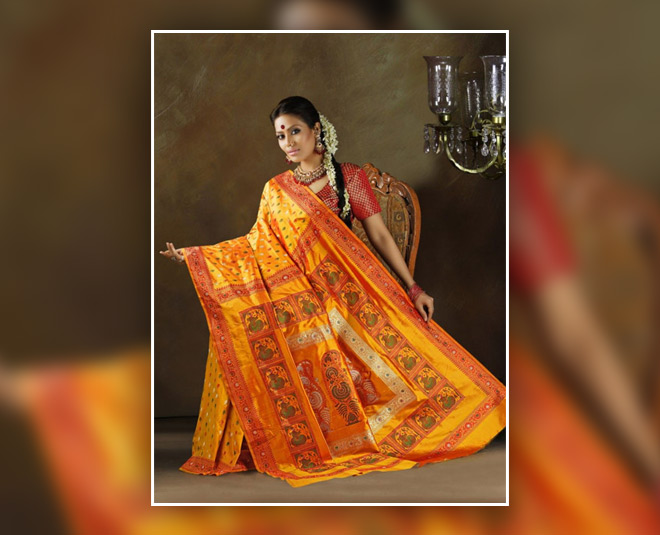 bengali jamdari sarees that every bong wear in durga puja inside 