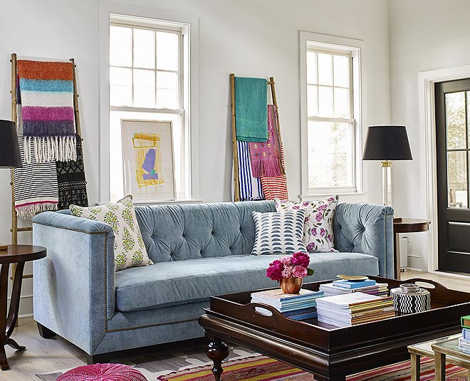 buying a sofa inside 