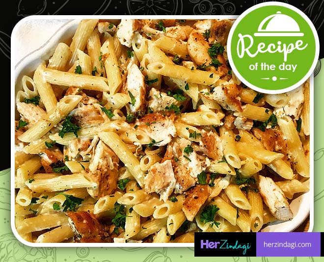 Make Indian Grilled Chicken Pasta Salad At Home With This Cool Recipe