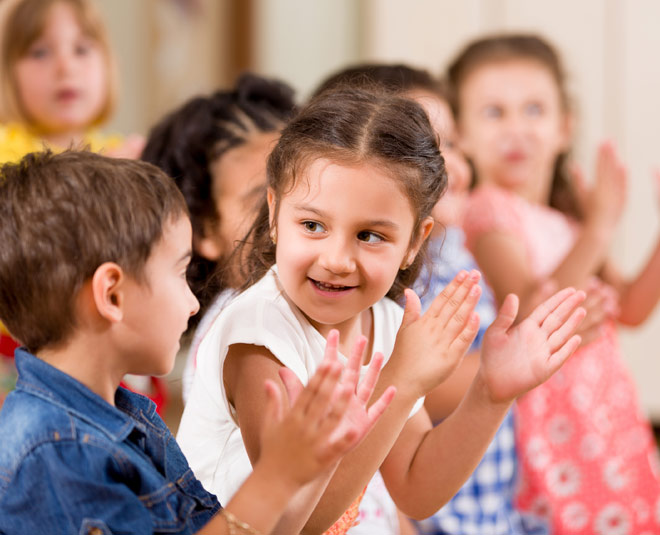 children teach   workplace inside 