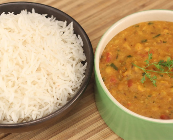 dal chawal for lunch