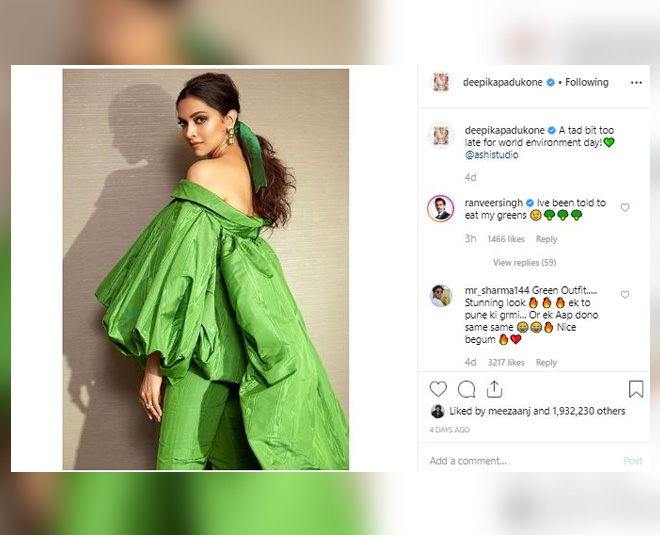 Deepika Padukone 'Daddie Comment' With a Baby Emoji During Ranveer Singh's  Instagram Live Session Ignites Pregnancy Rumours