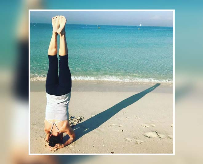 headstand fitness health