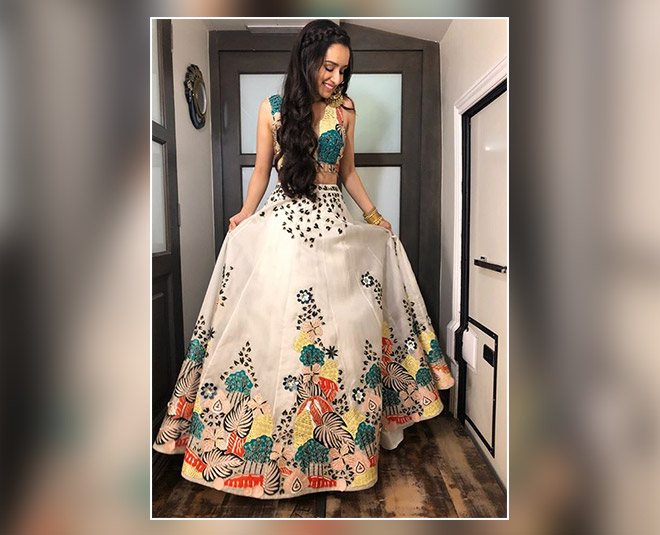 hraddha Kapoor  lehanga inside 