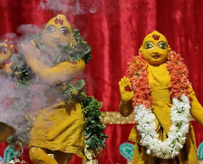 janmashtami special arrangements inside 