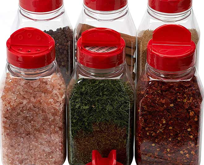 keep spices in air tight container inside 