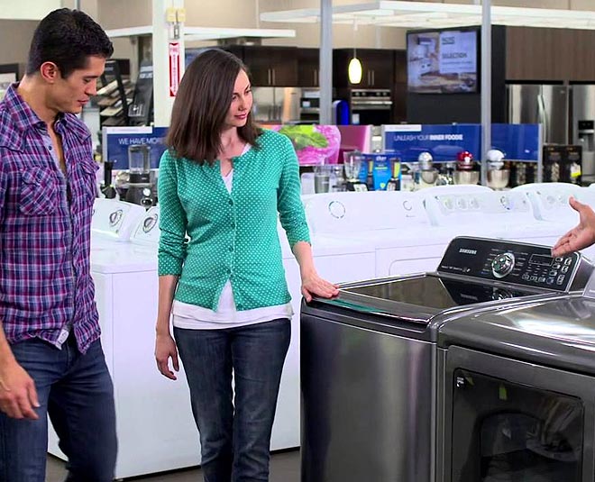 new home buying washing machine